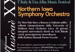 La locandina del concerto